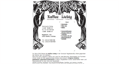 Desktop Screenshot of kaffee-liebig.de